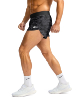 Shorts de bain imprimés pour hommes SAVOW FIGHT WEAR, taille haute, doublure en toile et mesh ultra respirante, séchage rapide, logo réfléchissant sur le devant
