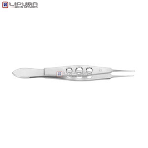 Pinces à suture CASTROVIEJO, pinces Castroviejo 0,12 mm, instruments médicaux chirurgicaux pour microchirurgie ophtalmique délicate - Product Image 6