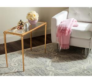 Mesa de Centro Moderna de Lujo Hecha a Mano con Base de Metal y Vidrio, Diseño Ecológico, Calidad de Exportación - Product Image 5