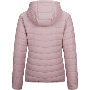 Chaqueta acolchada de moda para mujer, abrigo de invierno cálido acolchado largo de gran tamaño, prendas de vestir exteriores con capucha, aspecto callejero moderno informal a la moda - Product Image 4