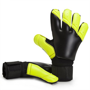 Gants de gardien de but en gros sangle élastique sport gants de gardien de but en cuir logo personnalisé taille flexible gants de gardien de but - Product Image 2