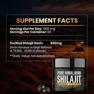 Résine de Shilajit Sauvage Brute, Extrait Herbal pour la Santé et la Vitalité Masculine, 100% Pur Naturel, Qualité Pharmaceutique, Vente en Gros - Product Image 2