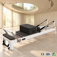 Pulleys silencieuses en aluminium blanc de qualité supérieure pour Pilates Reformer, équipement d'exercice professionnel de qualité commerciale pour studio et salle de sport
