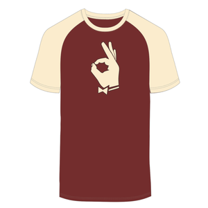 Kappa Alpha Psi YO Hand Sign 1911 Maroon Raglan <b>Long</b> Sleeve T <b>Shirt</b> Premium Cotton Greek Fraternity Casual Wear <b>Tee</b> - Product Image 3
