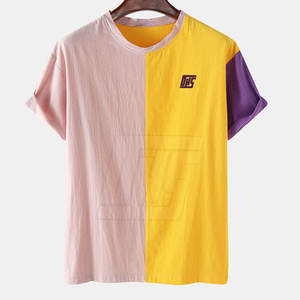 เสื้อยืดผู้ชายผลิตจากประเทศปากีสถานเสื้อยืดผู้ชายทำจากวัสดุเนื้อนุ่มสีตามสั่ง - Product Image 1