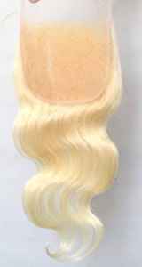 Trame de cheveux vierges indiens Remy Lace Closure, extensions de cheveux naturels, lisses, sans décoloration, lisses - Product Image 6