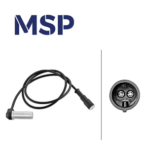 6PU230048301 - Capteur de vitesse de roue - Connecteur 2 broches - Essieu arrière - Câble : 910 mm - MSP Export - Product Image 2