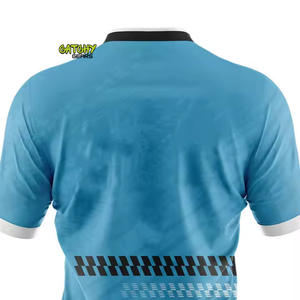 เสื้อใส่เล่นเกมระบายอากาศสำหรับผู้ชายเสื้อเล่นกีฬาพิมพ์ซับลิเมชัน - Product Image 3