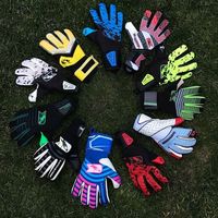 Gants de gardien de but personnalisés de qualité supérieure en latex haute performance pour jeunes et adultes, gants de gardien de but de football respirants en latex