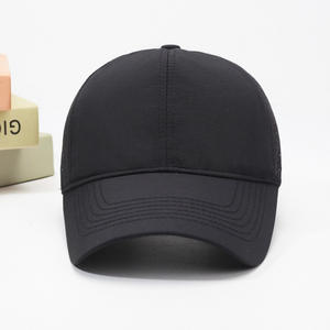 Casquette de baseball Performance à 6 panneaux pour homme, logo personnalisé, séchage rapide perforé 100% polyester - Product Image 2