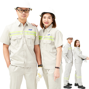 VN SUPPLIERS <b>work</b> <b>clothes</b> for outside logo <b>construction</b> worker shirt uniform for electrical welding coverallwork outfits OEM/ODM - Product Image 3