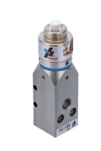 Válvula de Control de Flujo Proporcional de 2 Vías KaoLu FC20+PM20, Eléctrica, de Alta Precisión, Puerto G1/8, Acero Inoxidable, DC24V, Precio Competitivo - Product Image 1