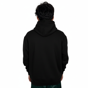 Sudadera con Capucha de Forro Polar 100% Algodón de 380 g/m² para Hombre, Diseño Gráfico Personalizado Bordado, Sudadera Básica de Invierno - Product Image 2