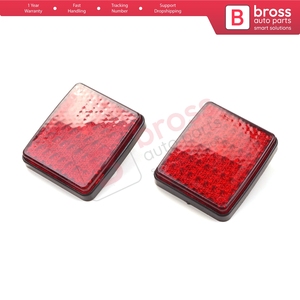 BSP1118-1 2 Piezas Reflector de Parachoques Trasero 1348401080 para Doblo Ducato Boxer Jumper Relay - Product Image 4