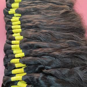 Proveedor al por mayor de extensiones de cabello humano natural sin procesar cabello Remy indio a granel sin trama para trenzar - Product Image 6