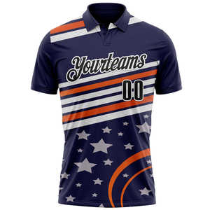 2025 nouveau Style hommes pour Polo doux séchage rapide respirant tissu tricoté motif de Sublimation conception solide - Product Image 3