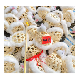 Meilleure vente rotin enfants boule lanterne avec de nombreux animaux forme comme ours en peluche, certains artisanat en osier creux boule de rotin Vintage - Product Image 6