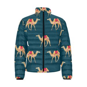 New Arrival High Quality Cotton <b>Bubble</b> <b>Coat</b> Sublimation Printing Puffer Spring Winter Oversized Puffer Jackets for Men's 2025 - Product Image 4