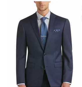 Novedades 2025 Traje de Hombre Impermeable Gris Liso, Pantalón y Chaqueta de Negocios, Tejido de Lana Peinada, Transpirable, Tallas Grandes, Logotipo Personalizado, Tendencia - Product Image 6