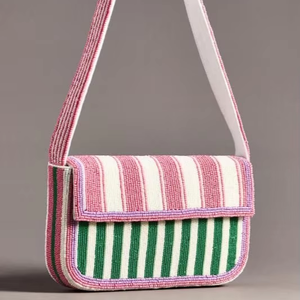 Sac à main perlé fait main, style plage estival, léger et durable - Product Image 1