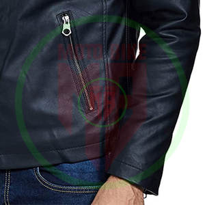 Veste en cuir de style classique pour homme de haute qualité, design unique, vêtements d'hiver, vestes en cuir véritable pour homme - Product Image 6