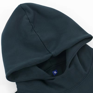 Superb Fashion High Collar Heavyweight Sudadera con capucha de gran tamaño Unisex Logotipo personalizado Hombres Streetwear Sudadera con capucha personalizada - Product Image 5