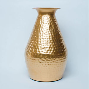 Vase à fleurs dernier modèle pour la maison, hôtel et restaurant, fleurs de table en métal de couleur dorée, vase décoratif, accessoires de décoration pour la maison - Product Image 1