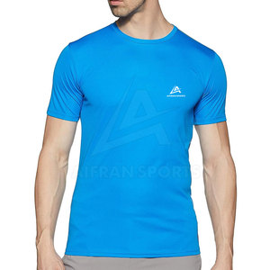 Camisetas de manga corta Material de poliéster Ropa de gimnasio Hombres Camiseta deportiva de compresión a la venta Por encargo Buena calidad - Product Image 1