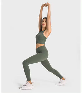 เลกกิ้งออกกำลังกายผู้หญิงสำหรับฤดูร้อน แบบไร้ตะเข็บ ยืดหยุ่น ระบายอากาศ แห้งเร็ว เอวสูง กระชับสัดส่วน ช่วยเก็บหน้าท้อง - Product Image 3