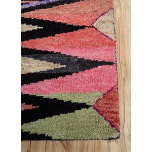 พรมลายเรขาคณิต Freedom Manchaha ทำจากขนสัตว์และไหมไผ่ ทอมือหลายจุด สำหรับใช้ในบ้าน-Les-1549 โดย Jaipur Rugs US - Product Image 4