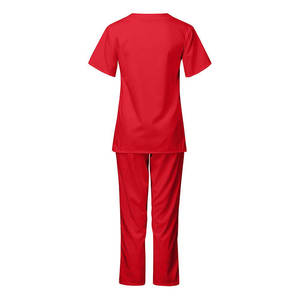 2025 personalizado médico uniformes enfermería Jogger enfermera Hospital uniforme mujer Top Scrub traje uniformes conjuntos de moda - Product Image 5