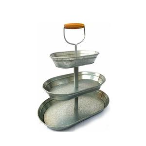 Gold Plated Metal <b>Cake</b> <b>Stand</b> with 3 <b>Tier</b> Wedding Party Decoration Snacks and Cookies Display Decoration <b>Stand</b> <b>Cake</b> Serving Tray - Product Image 5