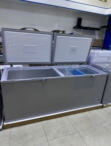 Meilleurs congélateurs commerciaux populaires 2025, congélateur horizontal, réfrigérateur coffre à grande poignée, compresseur R134a, double porte, 160 - Product Image 2