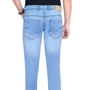 Modern Urban Street Fashion Lightweight Comfortable Stylish Fit <b>Jeans</b> Pants For Casual Daily Wear And Travel Activities - Product Image 6