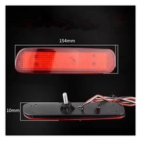 Maictop LED Réflecteur de pare-chocs arrière Lampe de freinage Avertissement de stationnement de voiture Lanterne arrière pour Toyota Land Cruiser LC100 LX470 SUV