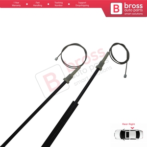 Kit de Reparación de Elevalunas Eléctrico Trasero Derecho BWR5258 para S40 V40 MK1 644 645 1995-2004 4/5 Puertas 30623453 - Product Image 5