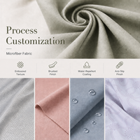 Vente en gros directe d'usine, tissu brossé imprimé floral rouge et blanc 100% polyester pour la literie, les vêtements et les textiles de maison