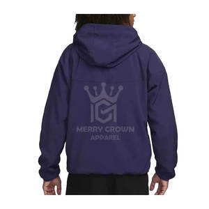 Veste d'hiver imperméable grande taille à col montant Nouveau style de vêtements de rue à la mode avec logo sur le devant Tenue pour temps de pluie - Product Image 3