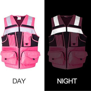 Gilet de sécurité homme élégant et décontracté, haute visibilité, respirant, confortable, haute qualité, facile à laver, polyester/coton, personnalisable, best-seller - Product Image 6