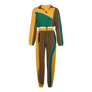 Ensemble de survêtement pour homme en couleur unie imprimé, 2 pièces, prix de gros, OEM, respirant, prix bas, survêtements sublimés avec OEM - Product Image 2