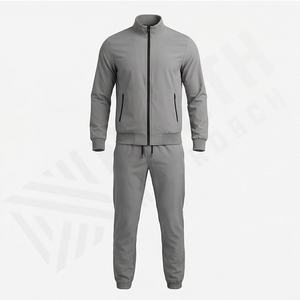 Conjunto Deportivo Informal de Invierno para Hombre con Capucha, Corte Moderno, Estilo Actualizado, para Gimnasio, Fitness, Running - Product Image 1