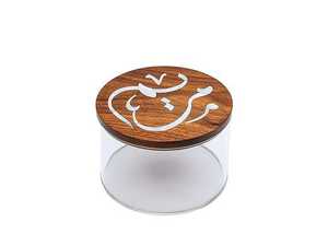 Custom Logo Acrylic Gift Box with Handcrafted Mother of Pearl Inlay Lid Luxury Chocolate Dates & Candy <b>Storage</b> Ideal for Ramadan - Product Image 3