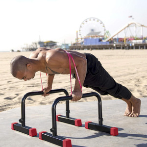 Estación de Fondos Parallette y Barras Paralelas para L-Sit, Calistenia, Flexiones y Paradas de Manos - Equipo de Gimnasia y Fitness para el Hogar - Product Image 1