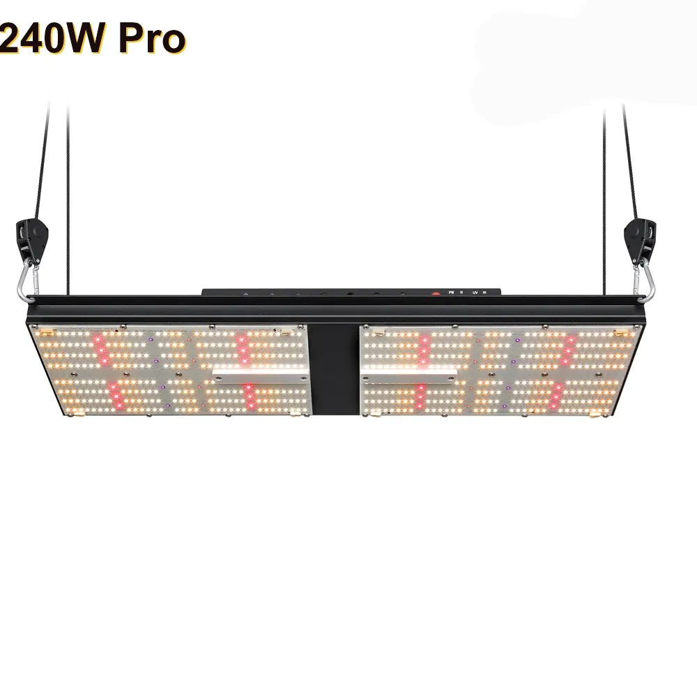 בבא מתקדם V4 UV מתג מקורה צמחי מנורת 240W ספקטרום מלא LM301H לערבב Oslon אדום 660nm אדום רחוק UV סמסונג led לגדול אור