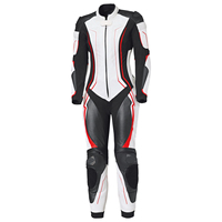 Combinaison de course de moto en cuir personnalisée professionnelle coupe-vent respirant été hiver taille adulte vente en gros OEM