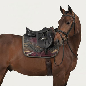 Tapis de selle de dressage légers et personnalisables de qualité supérieure, anatomiques, matelassés, anti-humidité, équipement d'équitation - Product Image 3