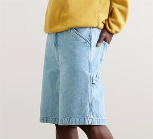 Short de gym d'été pour hommes personnalisé en gros 100% coton tricoté sport éponge cordon de serrage décontracté logo imprimé jogging solide - Product Image 2