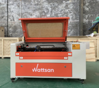 Wattsan 6040 600X400 Mm 80-95W Co2 Laser Cutter Desktop Machine Voor Hout Acryl Stof Graveren Snijden