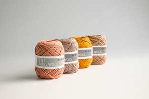 ไหมพรมขนแกะเนื้อละเอียด (45ก.) สำหรับถักโครเชต์ผ้าไนลอนขนแกะเนื้อนุ่มจากเกาหลีใต้ - Product Image 2