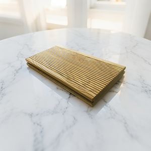 Anywood DUSSEN WOOD Lames de terrasse en composite bois-plastique écologique, très demandées en Corée, avec système d'assemblage innovant sans perçage, solides - Product Image 1